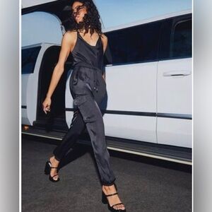 Steve Madden Black Jumpsuit